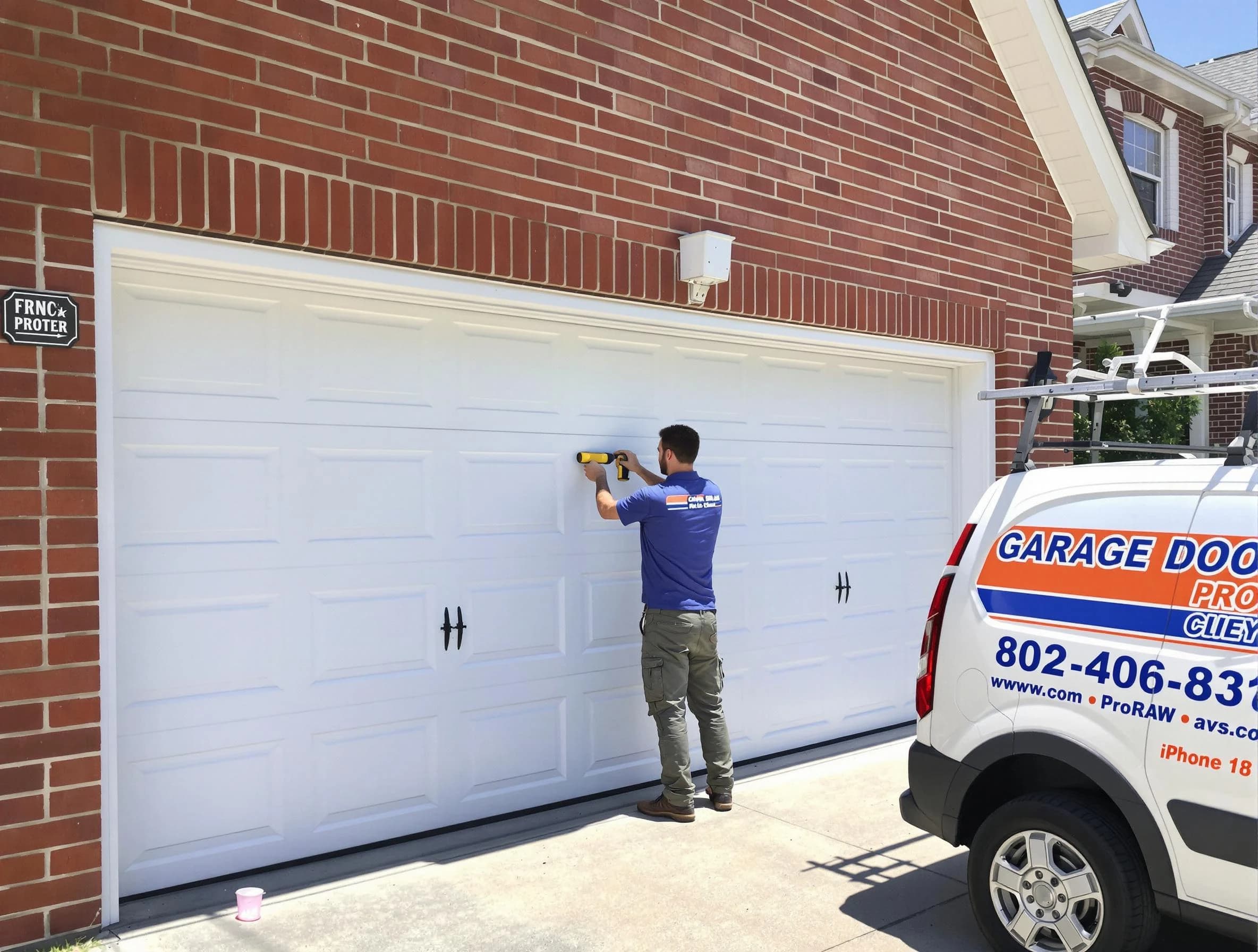 Local garage door repair service by Fredericksburg Garage Door Repair in Fredericksburg