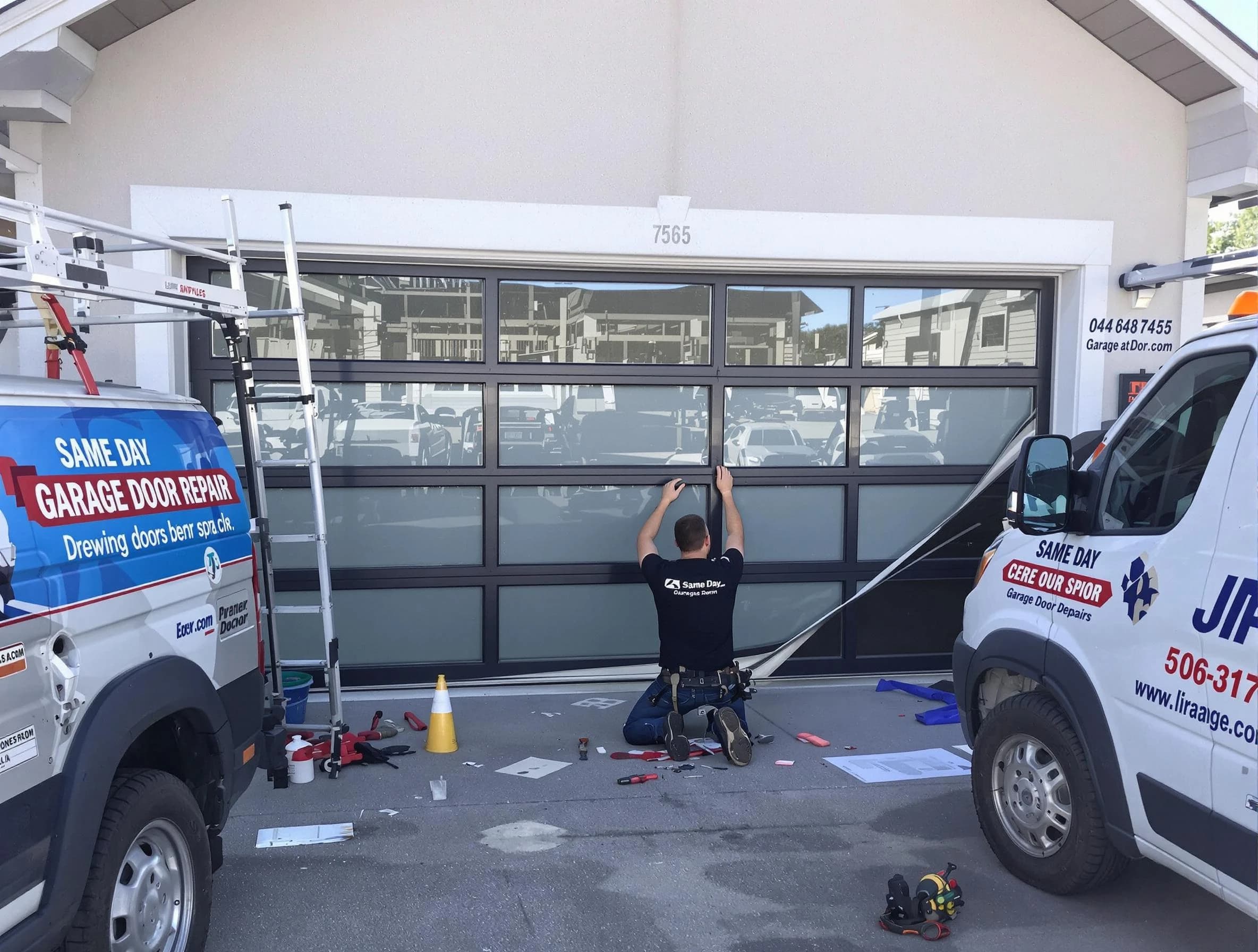 Fredericksburg Garage Door Repair providing same-day garage door repair in Fredericksburg