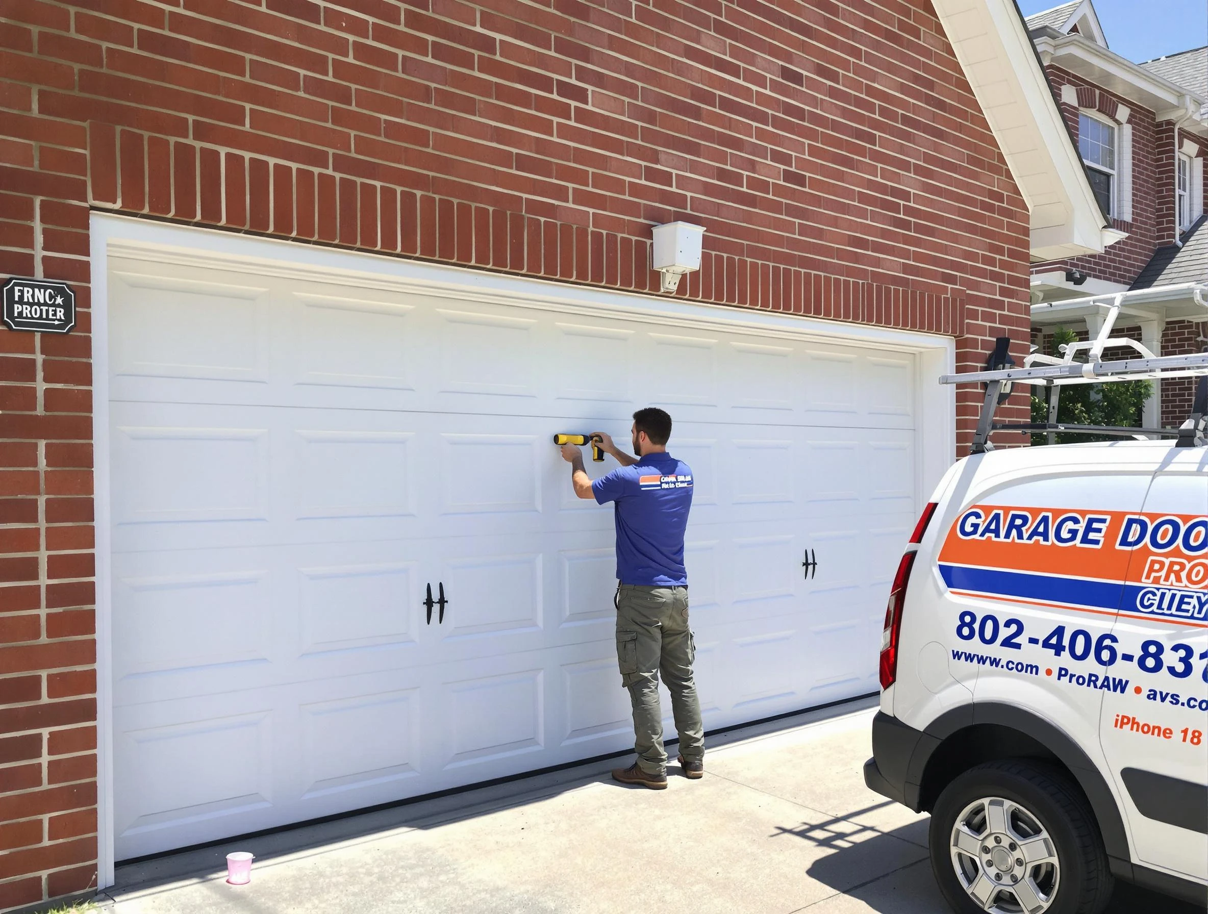 Local garage door repair service by Fredericksburg Garage Door Repair in Fredericksburg